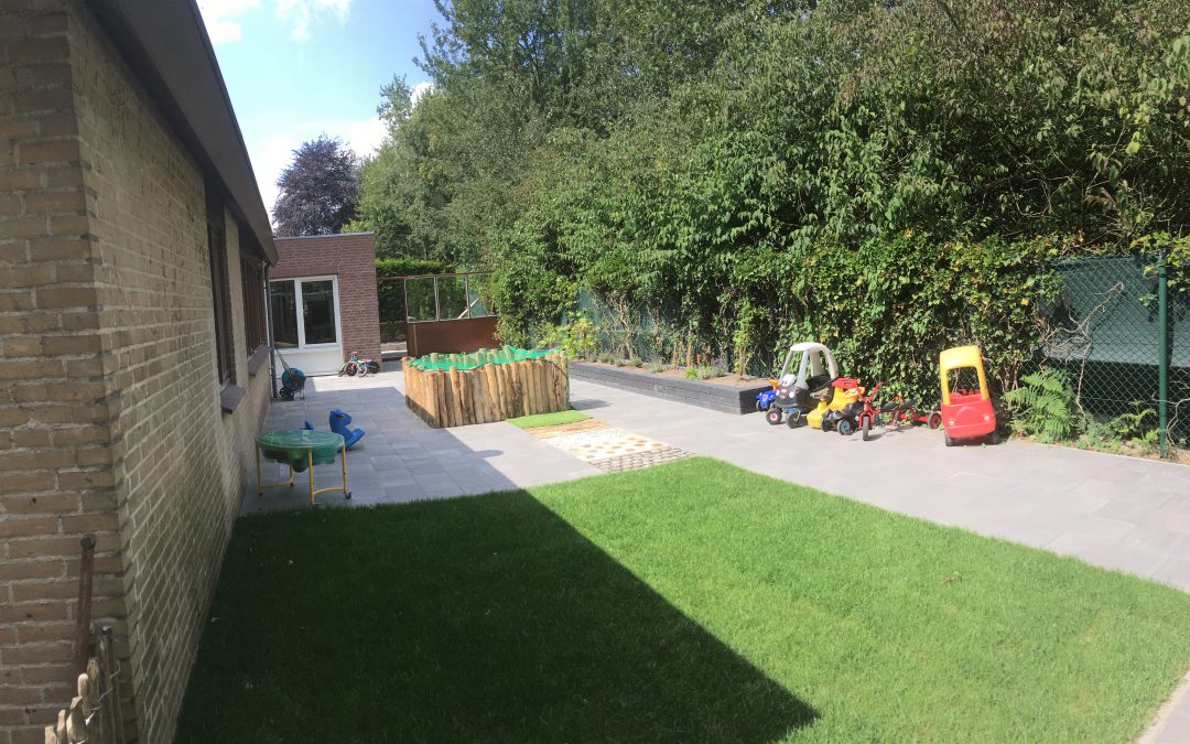 Aanleg kindvriendelijke tuin Roosendaal